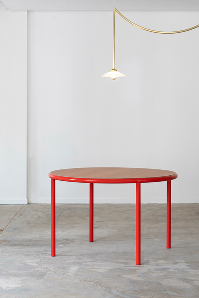 Wooden table ronde Muller Van Severen