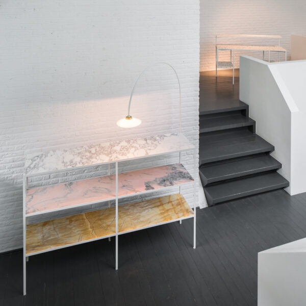 Marble Rack + lamp